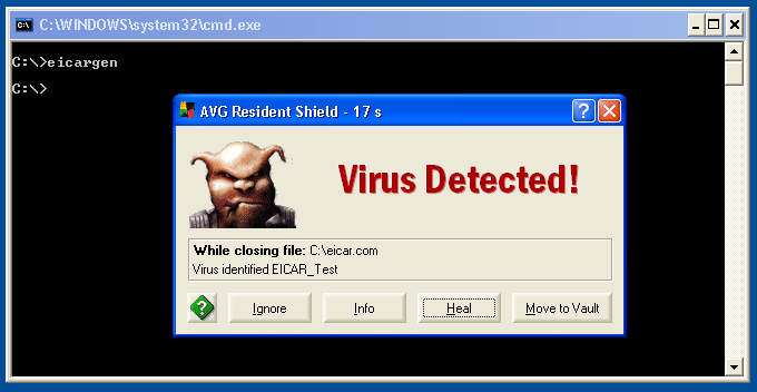 Test Your AntiVirus Software Is Working